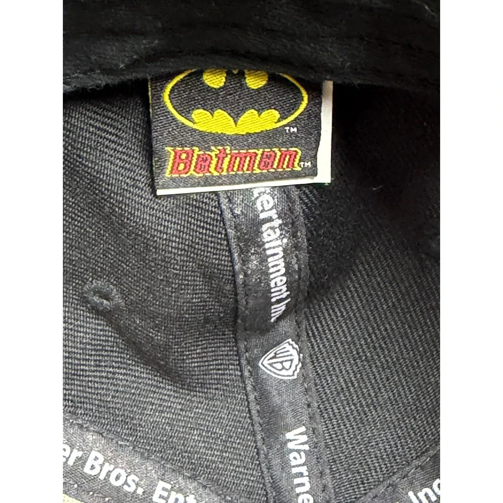 DC Comics Batman Kids Snapback Hat Yellow Black Mask Ears Cap BAT-018 52cm